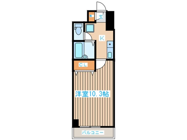 プルミエ原町の物件間取画像